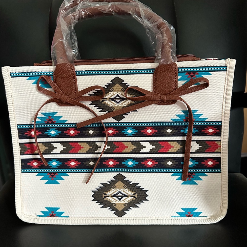 Boho-Chic Vegan Leather Tote